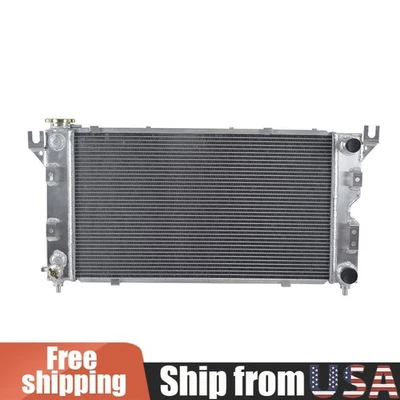 Radiador de aluminio para Chrysler Grand Voyager Dodge Caravan l4 V6 AT 1996-2000 Foto 1 de 4