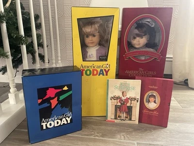 "GRAN LOTE American Girl SAMANTHA 18"" Muñeca Trajes Caja, Parece Muñeca, Más" Foto 1 de 4
