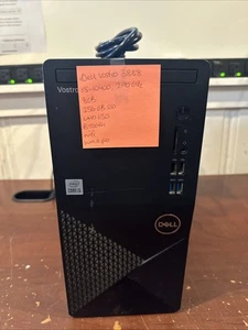 DELL VOSTRO 3888, CORE I5-10400 2.90GHZ, 256GB, 8GB RAM, Btooth, Wifi, Win 11 P - Picture 1 of 4