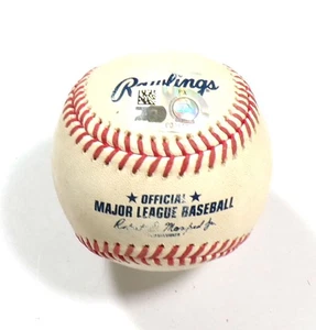 2024 New York Mets at Colorado Rockies Game-Used Baseball J.D. Martinez COA - Picture 1 of 3
