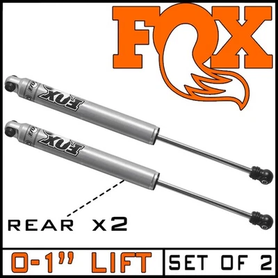 PAR de amortecedores traseiros FOX Performance 2.0 ajuste 2005-2021 Nissan Frontier 0-1" elevador - Imagem 1 de 4