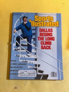 Jimmy Johnson Dallas Cowboys Football 20. März 1989 Sports Illustrated Rebuild - Bild 1 von 3