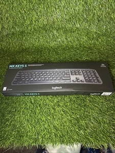 Logitech MX Keys S Wireless Keyboard, Low Profile (READ DESCRIPTION. DEFECTIVE) - Picture 1 of 10