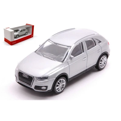 AUDI Q3 SILVER 1:43 Rastar Auto Stradali Modellino Nuovo - Immagine 1 di 3