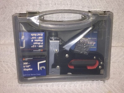 Herramienta de rendimiento W2050 Kit de pistola de grapas 3 en 1 nuevo en estuche portátil original Foto 1 de 4
