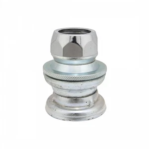Wald Steel Headset #4080 Silver, EC30/25.4-24 TPI for Older American Bikes - Picture 1 of 2