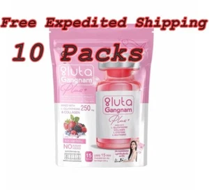 Dr.Gangnam Gluta Gangnam Plus+ Drink Brightening Skin Reduce acne freckles dark - Picture 1 of 4