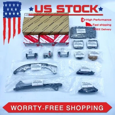 OEM For Toyota Highlander Sienna Avalon Camry 3.5L 2008-2016 Timing Chain Kit - Image 1 of 4