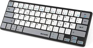 Kabellose Bluetooth Tastatur 64 Tasten Bluetooth 60% Kompakt Typ Tragbar SurnQiee - Bild 1 von 7