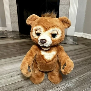 FurReal Cubby The Curious Bear Interactive Animatronic Talking Plush Toy WORKING - Picture 1 of 7