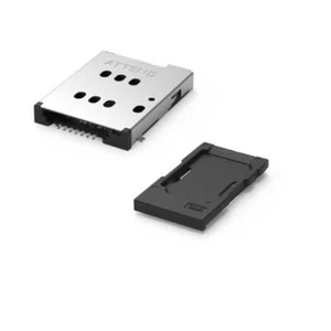 115U-B100+115U-T003 Steckverbinder: für Karten Nano SIM Push-Push SMT PIN: 6 ATT - Bild 1 von 1