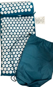 Massager, Acupressure, Relieve Pain Stress Acupuncture Mat &Pillow Set with bag - Picture 1 of 5