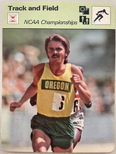 1978 Sportscaster Track and Field Card                       Steve Prefontaine