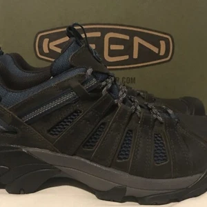 NEW KEEN Men’s Size 11.5 M Voyageur Hiking Shoes Alcatraz/Legion Blue 1018937 - Picture 1 of 7