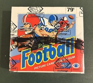 1988 Topps Football Unopened Cello Box BBCE Authenticated - Bo Jackson RC