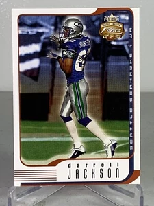 2002 Fleer Darrell Jackson #21 Settle Seahwaks Football Karte - Bild 1 von 4