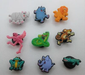 Dijes para zapatos Shoe Dads: ANIMALES - JUEGO DE 9 PIEZAS - NUEVO - Imagen 1 de 1