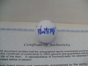 Win McMurry Autographed Signed Golf Ball COA - Bright Blue Sharpie - NICE - Picture 1 of 4