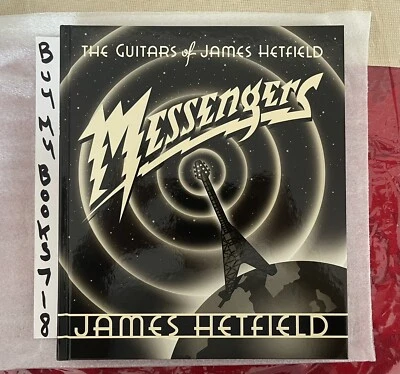 MESSENGERS The Guitars Of James Hetfield - SIGNED Bookplate - Metallica -IN HAND - Image 1 of 4