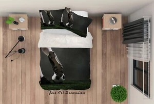 3D Football Sports Quilt Cover Set Bedding Sets Pillowcases Queen - Picture 1 of 6