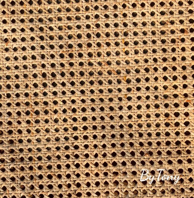 Wholesale AHANDMAKER 14 Width Cane Webbing 1m/roll Natural Rattan Webbing  Roll Woven Rattan Sheets Weave Rattan Fabric Furniture Rattan Net for Chair  Cabinet Ceiling 