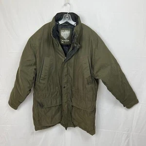 Boston Harbour isolierte gepolsterte Herren Armee grüne Jacke XL - Bild 1 von 14