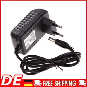 100–240 V AC-Adapter, 5,5 x 2,5 mm, Ladegerät, Netzteil, DC 12 V, 1 A, Konverter - Photo 1/9