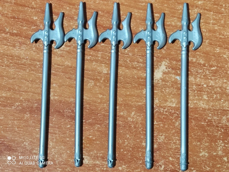 PLAYMOBIL X5 HALLEBARDES LANCES 5864 7495 4217 4742 4870 4163 4865 4014 5979 ... - Photo 1/1