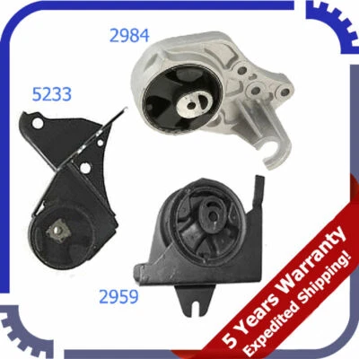 Крепление двигателя и трансмиссии для Dodge Caravan Grand Caravan 3 шт 5233 2959 2984 M1123 - Изображение 1 из 4