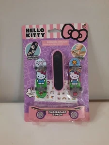 Hello Kitty FingerBoard 3er Pack mit 2 individuellen Stickerbögen Sanrio Skateboard - Bild 1 von 2