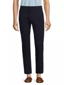 Tommy Hilfiger Hombres Ajuste Moderno TH Flex Elastizado Rendimiento Pantalones Azul Marino 29W X 30L - Imagen 1 de 3