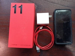 OnePlus 11 5G - 256 Go - Vert (Désimlocké) avec coque poétique et pack - Photo 1 sur 8