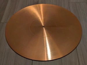 Micro Seiki CU-180 Copper Turntable Mat for professional Excellent - Picture 1 of 9