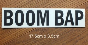 Boom Bap Boombap Hip Hop pegatina calcomanía pegatina adhesivo  - Imagen 1 de 1