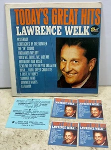 Lawrence Welk Today's Great Hits Compact 33 Jukebox Mini LP PICTURE SLEEVE ONLY - Picture 1 of 6