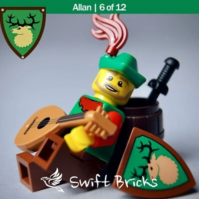LEGO Forestmen Minifigure Medieval Castle 6079 10305 21325 31120 10332 40567 BAM - Image 1 of 4