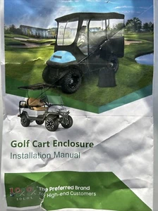 10L0L 4 Passenger Golf Cart Driving Enclosure for Club Car Precedent with Extend - Picture 1 of 7