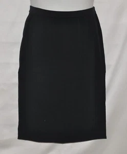 Linea by Louis Dell'Olio Stretch Knit Pull-on Skirt Size S Black - Picture 1 of 3