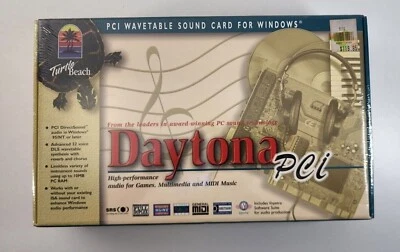 Turtle Beach Daytona PCI SOUND CARD FROM 1997 New sealed Vintage computing  - Image 1 of 4