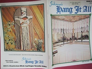 Hang It All Juliano's Book 4 11 Different Macrame Patterns Knot Instructions - Picture 1 of 2