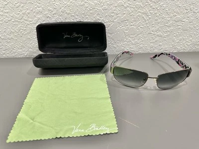 Vera Bradley Sunglasses 63-16 Frannie Purple Punch (023) 130 Oval - Image 1 of 4