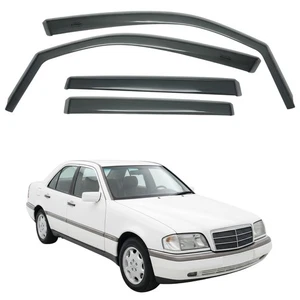 for M.BENZ C-Class/C220/ W202 1993-2000 IN-CHANNEL WIND DEFLECTOR 4PCS - Picture 1 of 8