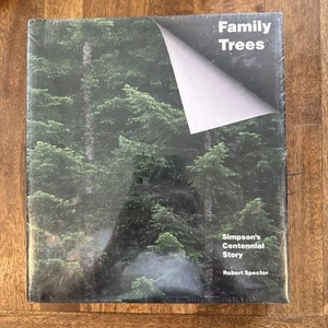 Family Trees Simpson's Centennial Story, Robert Spector HCDJ - NEW Sealed - Picture 1 of 4