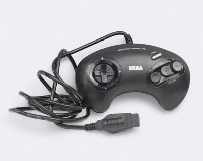 Official Sega Mega Drive Controller Joypad for Console Spares Repairs Untested - Image 1 of 4
