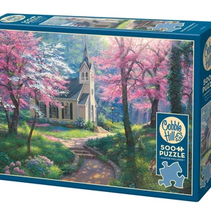 Cobble Hill 500-Piece Puzzle Springs Embrace Church Ages 8+ NEW/Sealed - Picture 1 of 4