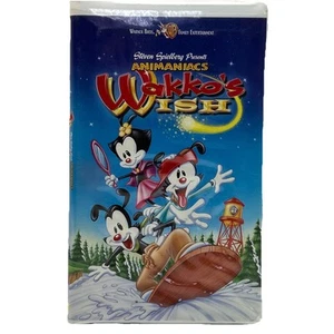 Animaniacs - Wakkos Wish (VHS, 1999, Clamshell Case) - Picture 1 of 4
