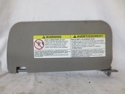 00-04 Nissan Xterra parasol lado derecho pasajero GRIS OSCURO ~ 008 09 18 25 Foto 1 de 4