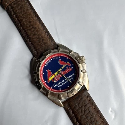 St Louis Cardinals Quartz Watch World Series 1946 Champions Game Time New Batter - Image 1 of 4