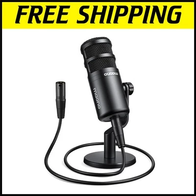 Professional XLR Podcast Microphone with Cardioid Pickup & Noise Isolation - Image 1 of 4