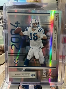 2004 Donruss Playoff Football Peyton Manning #61 Refractor /1150 - Picture 1 of 3